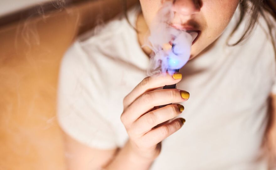 Airway-irritating acetals seem to form in some types of vape juice even without heat, researchers find — likely a reaction between the alcohol and aldehydes in the liquid.