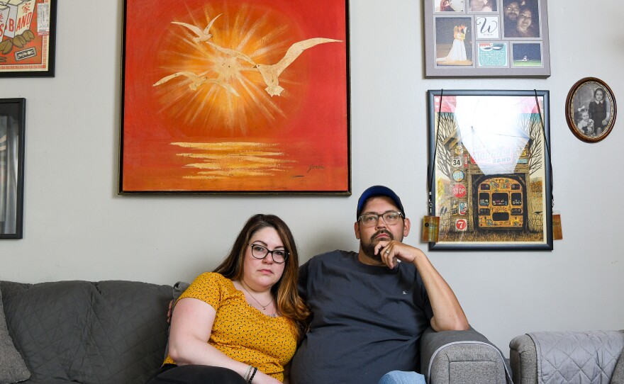 The couple has been shocked by the aggressive debt collections. They said they feel lucky to have been able to pay many of their bills. "I feel sorry for the people who don't have the resources that we did," Nick said.