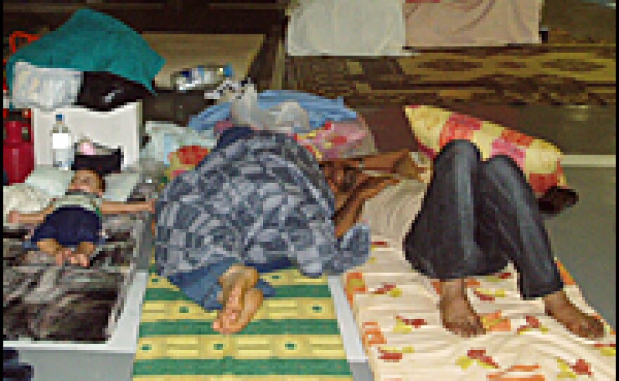 Lebanese families have slept for weeks in the parking spots of an underground garage. A new supermarket in Beirut has allowed hundreds of families to take shelter in its basement, since the start of the Israeli bombing campaign.