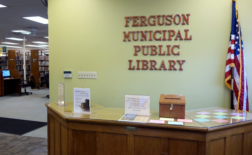 The Ferguson Public Library.