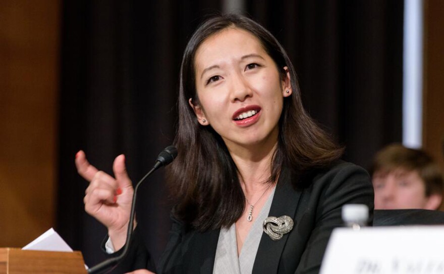 Dr. Leana Wen testifies on opioid abuse before the U.S. Senate Committee on Health, Education, Labor and Pensions in December 2015.
