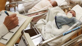 File photo showing babies in a U.S. maternity ward. The fertility rate in the U.S. has dropped steadily. Last year, there were roughly 710,000 fewer children born in the U.S. compared with the peak in 2007.