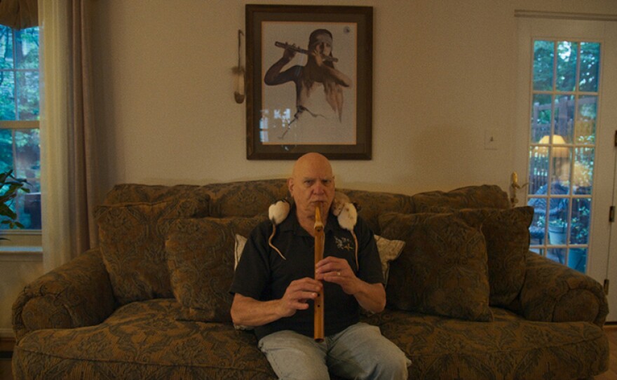 Louis Eagle Warrior in Theo Anthony's "Rat Film."