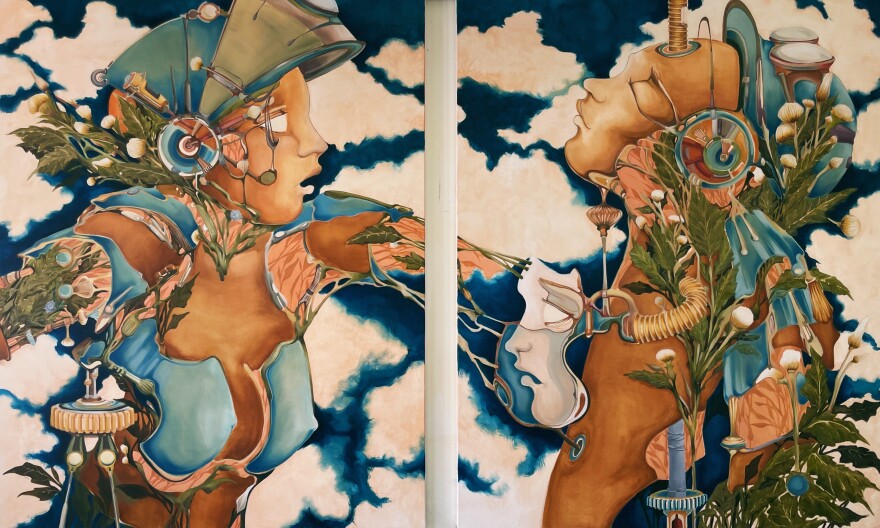 Art by Mary Jhun will be on view at Oceanside Museum of Art March 14-June 15, 2025.