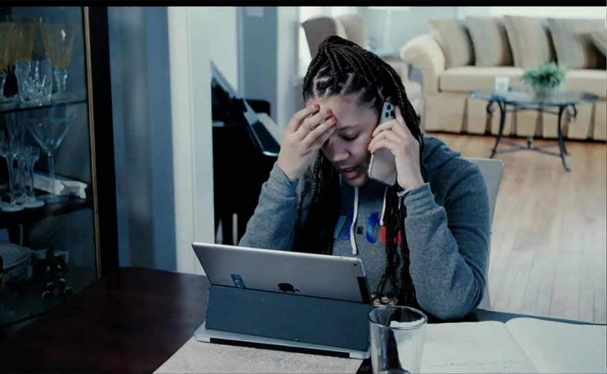 Robin Rue Simmons works with local leaders on phone call for reparations bill