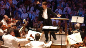 Keith Lockhart, conductor of the Boston Pops, assumed leadership of the orchestra in 1995.