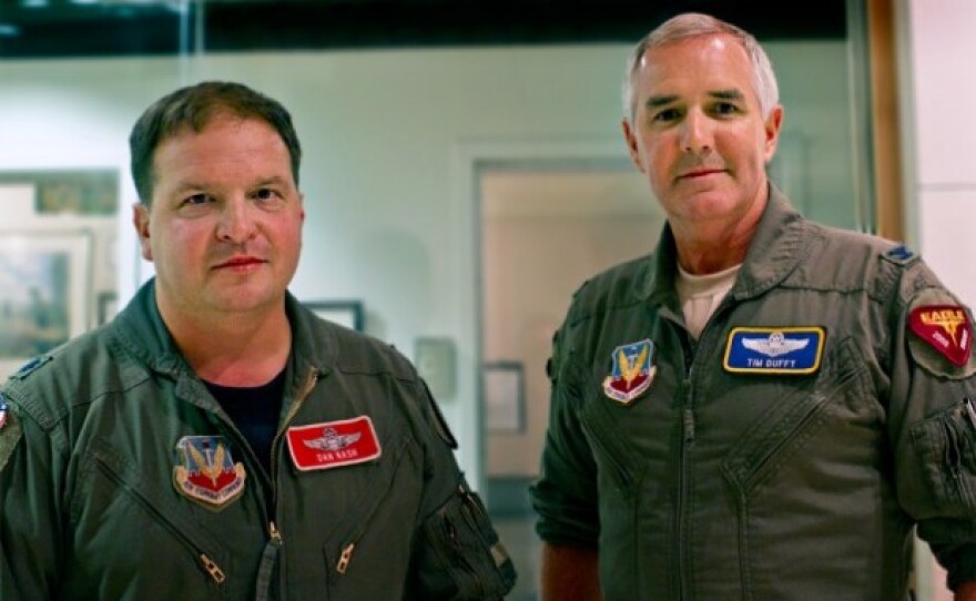 Lt. Col. Dan Nash and Col. Tim Duffy