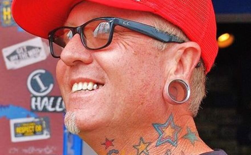 Mike Hardin, the owner of the popular Hodad's restaurant, is shown in this undated photo.