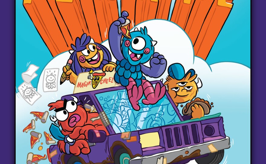 <em>Wolfie Monster and the Big Bad Pizza Battle</em>