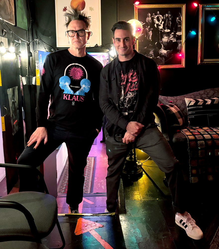 Mark Hoppus and Dan Ozzi at Largo at the Coronet in Los Angeles, Calif., on April 3, 2025.