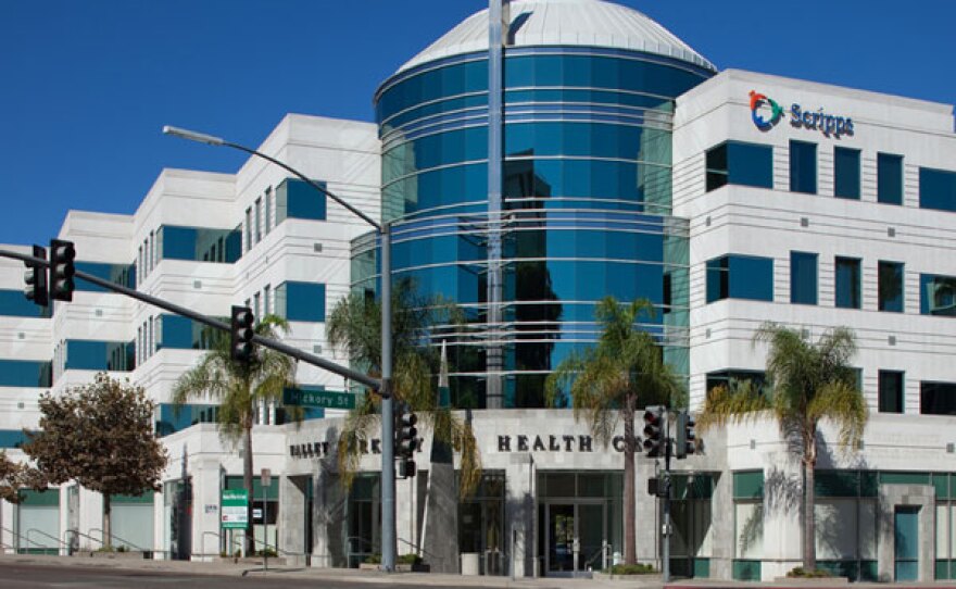 Scripps Health Medical Center in Escondido is pictured in this undated photo.