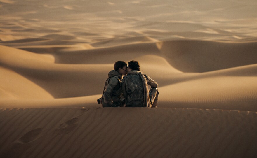 Timothée Chalamet and Zendaya are Paul Atreides and Chani in <em>Dune: Part Two.</em>