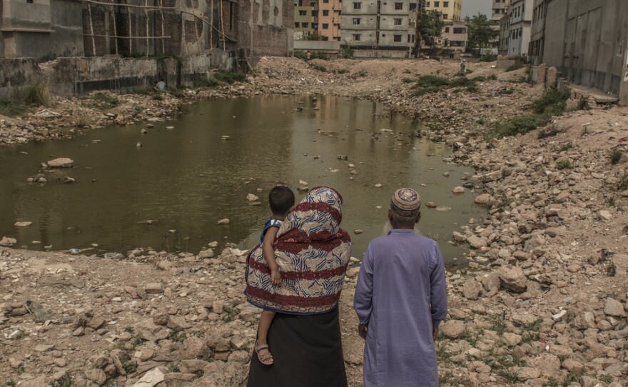 Rahela Begum lost her son at the 2013 Rana Plaza garment factory collapse: "Whenever I go in front of Rana Plaza, I feel like my son will come back suddenly. My elder son told me to change our house but I denied him. I told him this house is attached with my son's memories and I will not leave this place at any cost."