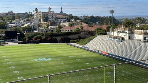 Torero Stadium at the University of San Diego will host this weekend's homecoming football game, in San Diego, Calif., on October 27, 2023