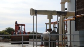 Construction at Carlsbad's wastewater recycling facility. January 27, 2016