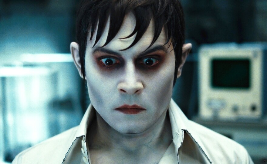 Johnny Depp as Barnabas Collins. 