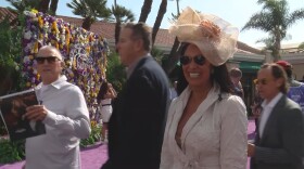 Amber Patton at the Breeders' Cup at the Del Mar Fairgrounds, Oct. 31, 2025.
