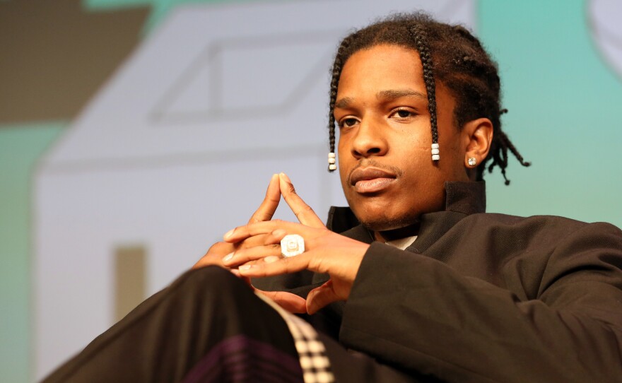 Rapper A$AP Rocky
