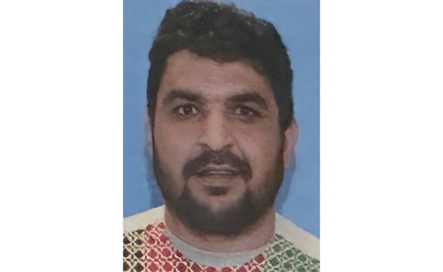 This photo provided by the U.S. Attorney's Office, Nov. 27, 2025, shows Rahmanullah Lakanwal. He was named the suspect in the Nov. 26 shooting of two National Guard members just blocks from the White House.