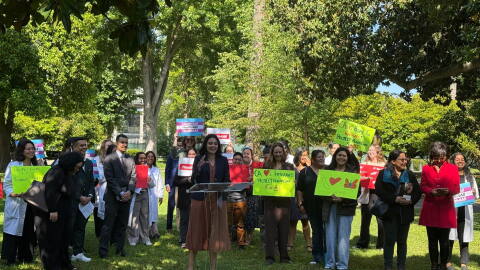 Earlier this week, California Pan-Ethnic Health Network were part of a press conference at the State Capitol urging state lawmakers to reject Governor Newsom’s proposal to strip full-scope Medi-Cal from 200,000 humanitarian immigrants.
