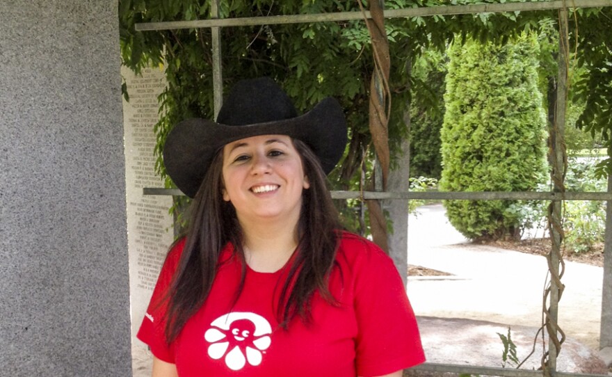 Alexandria Roberts, 23, recently graduated from the University of Nevada but hasn't been able to find full-time work. She plans to join the military soon, unless her employment situation changes.