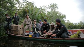 Sue Perkins releases a snake into the wild at a secret location in the wilds of Cambodia. The snake was destined for the illegal skin trade, until it was rescued by wildlife police.