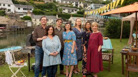 Signature cast photo for THE TROUBLE WITH MAGGIE COLE. 