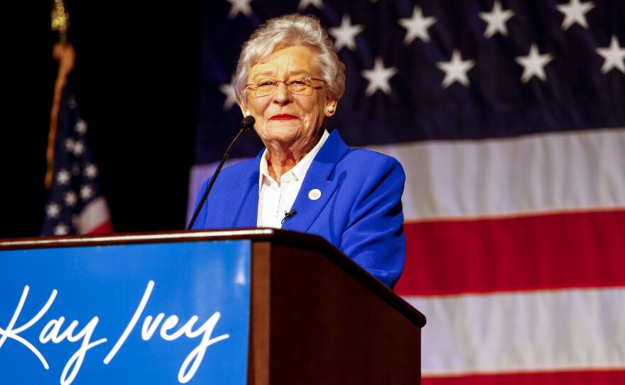 Alabama Gov. Kay Ivey is moving to ban sheriffs from pocketing funds for prisoners' meals.
