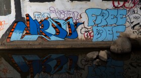 Graffiti in San Diego, taken on Jan. 1 2013.