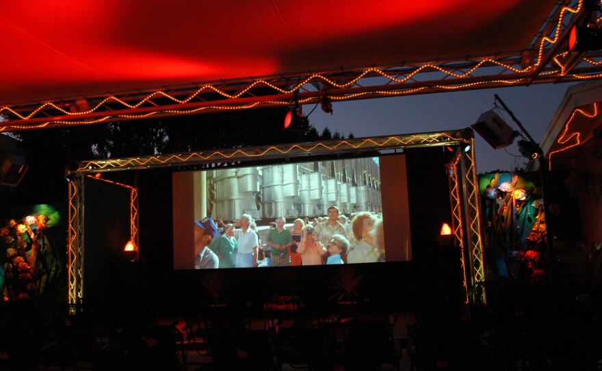 Cinema Under the Stars before the renovations.
