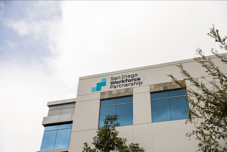 The San Diego Workforce Partnership's office is shown in this undated photo.