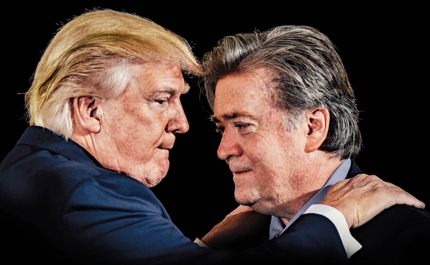 Inside The 'Shakespearean Irony' Of Trump And Bannon's Relationship