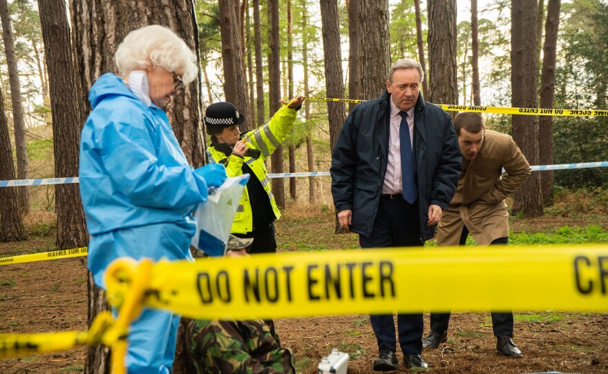 A scene from MIDSOMER MURDERS Season 23 "The Blacktrees Prophecy"