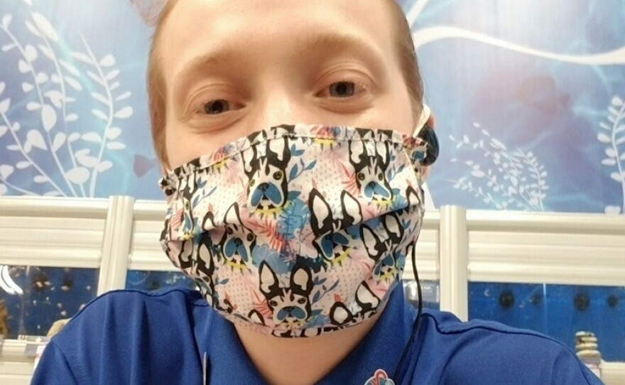 Kaede Montooth works at PetSmart in Georgia and is a member of the retail-worker group United for Respect.