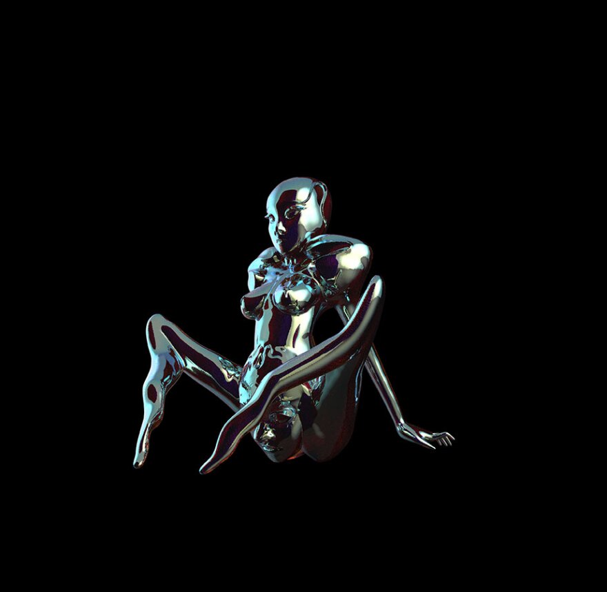 A rendering of "Synaptic Sculptures" by Pinar Yoldas, which will be on view at Institute of Contemporary Art (ICA) San Diego beginning Feb. 24, 2024.