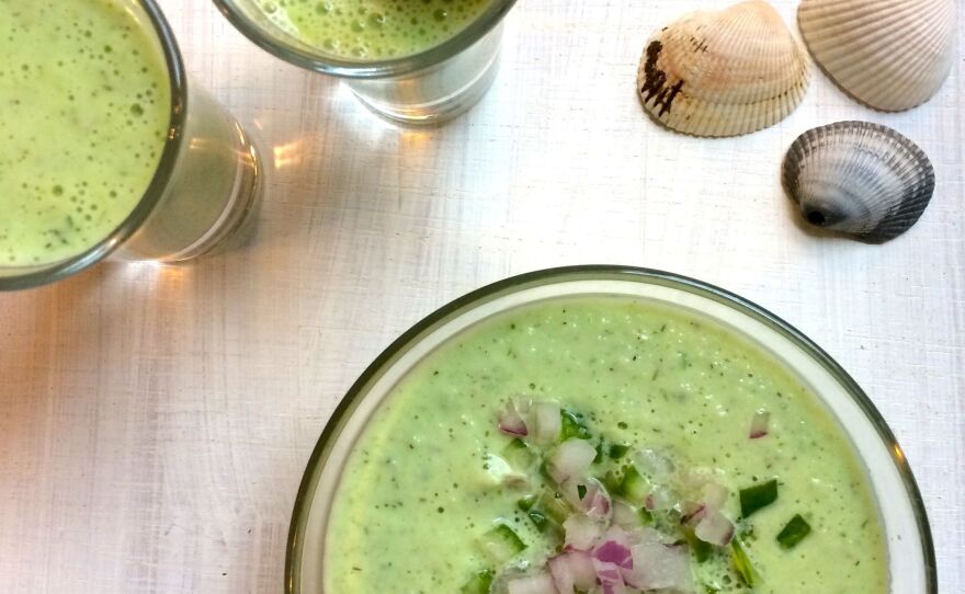 Aunt Josephine's chilled cucumber soup should be avoided at all costs — but not chilled cucumber soup in general.