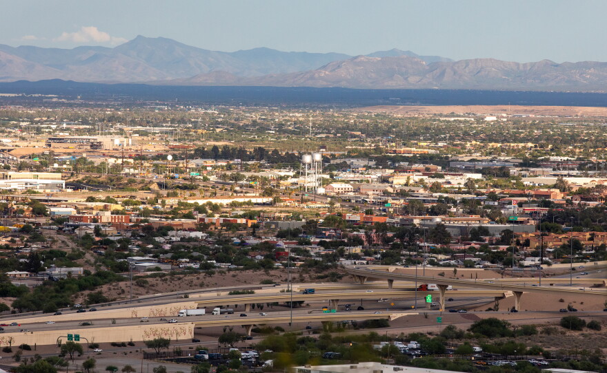 Manufactured homes are often found in heavily paved parts of cities like Phoenix and Tucson. Asphalt and pavement can increase local temperatures, and with fewer trees to provide shade, heat exposure can be intense.