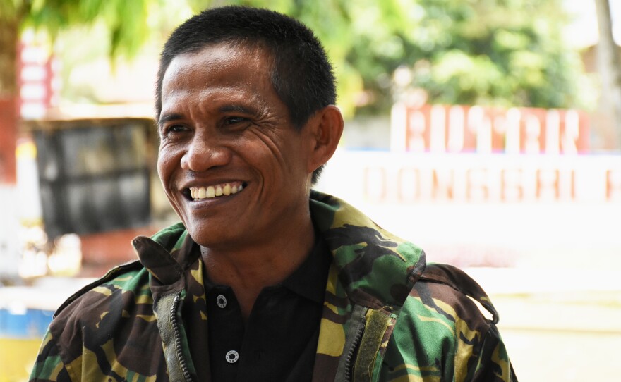 Mohammad Taris, 49, was convicted of corruption.  As a village chieftain, he falsified receipts for item such as chairs and kindergarten toys, but now says he's determined to "obey the law, and with a clear conscience and without pressure from anyone." He plans to report back to the prison even though he's free.