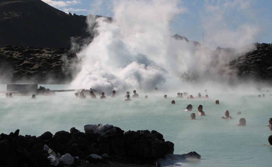 A trip to Iceland wouldn't be complete without a dip in the Blue Lagoon, a man-made geothermal pool on Reykjanes peninsula.