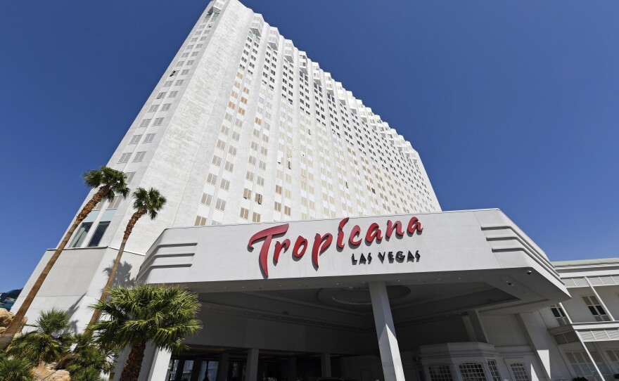 The Tropicana will close its doors on Tuesday after a 67-year run on the Las Vegas Strip. Its demolition is set for October; afterward, it will be the site of a new ballpark for the Major League Baseball team the A's.