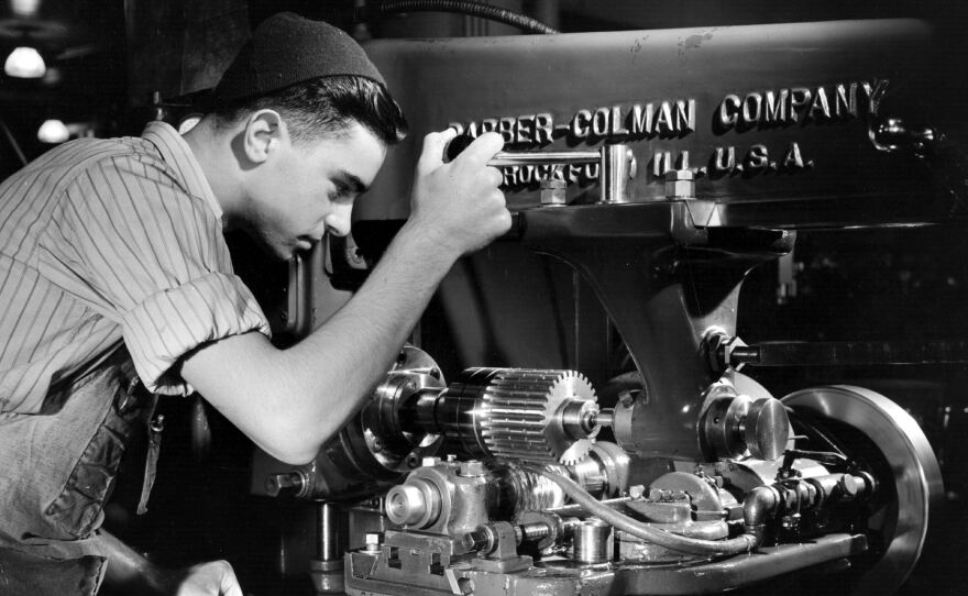 It was a great time to be an American man in the workplace after World War II. Hiring was strong for both white collar jobs and factory work while industries like autos, aviation and steel were booming. By the 1960s, that started to change.