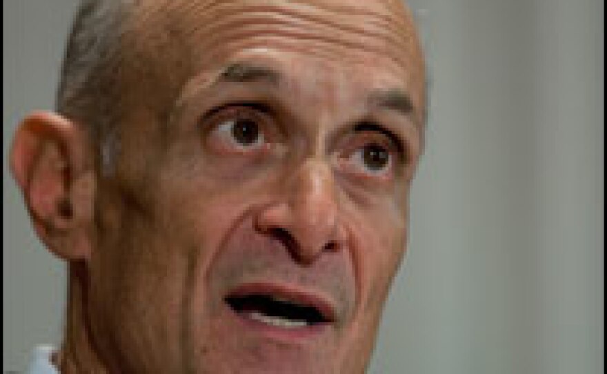 Homeland Security Secretary Michael Chertoff says that if critics don't like what the department is doing, they should come up with a better idea.