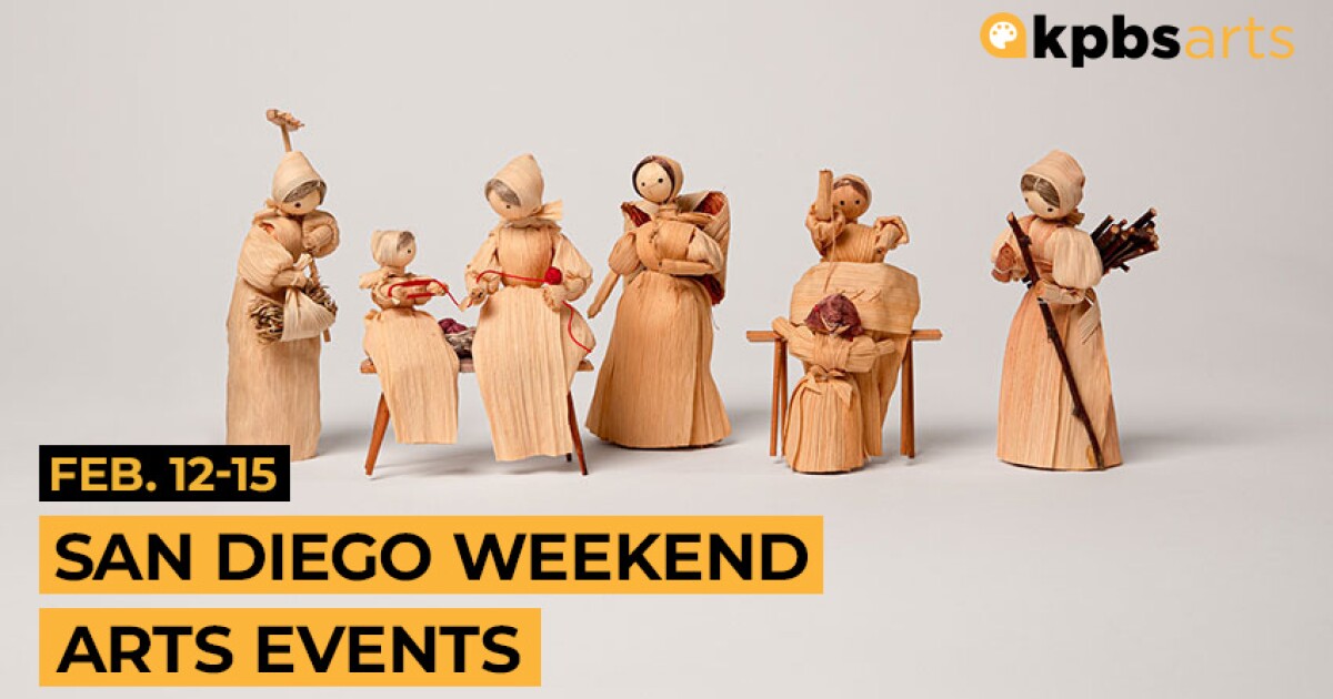San Diego weekend arts top picks: Food in folk art, East County book crawl and Lunar New Year