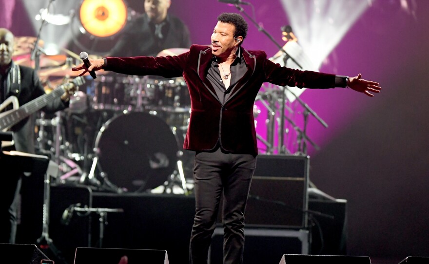 Lionel Richie, shown performing at a benefit concert in 2019, is the recipient of this year's Gershwin Prize for Popular Song.