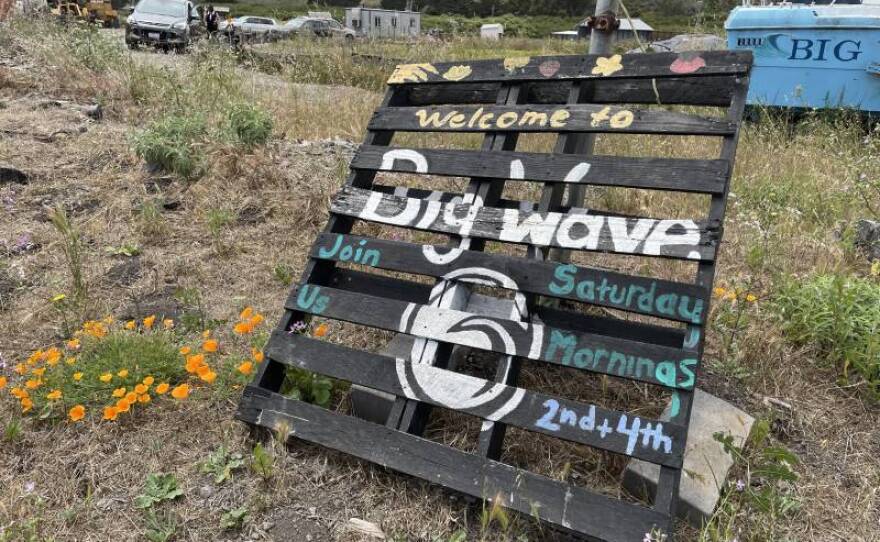 Big Wave has been a place for members to gather for two decades. The farm portion of the land sells eggs, lavender, vegetables and cut flowers in this undated photo.