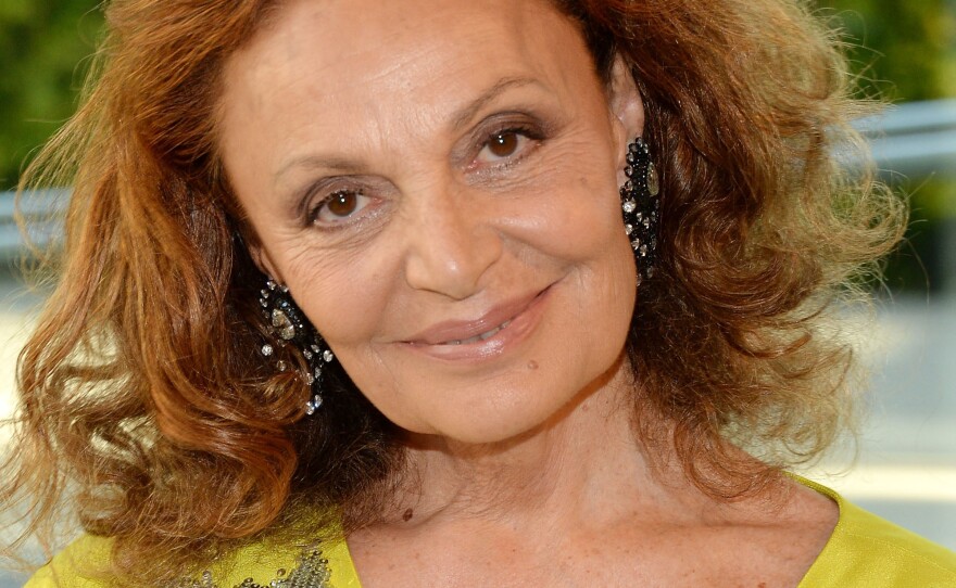 Designer Diane Von Furstenberg has written a memoir called <em>The Woman I Wanted to Be</em>.