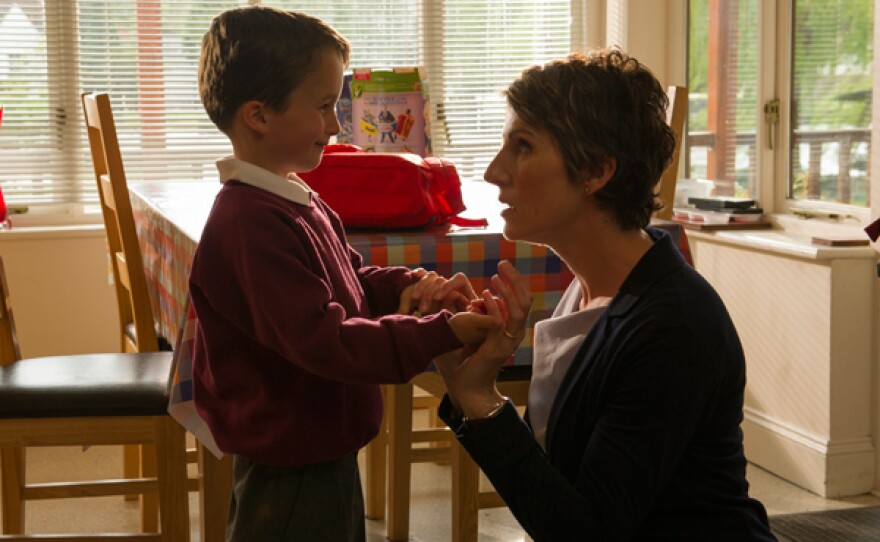 Tommy Potten as Sam Colman, Tamsin Greig as DCI Maggie Brand.