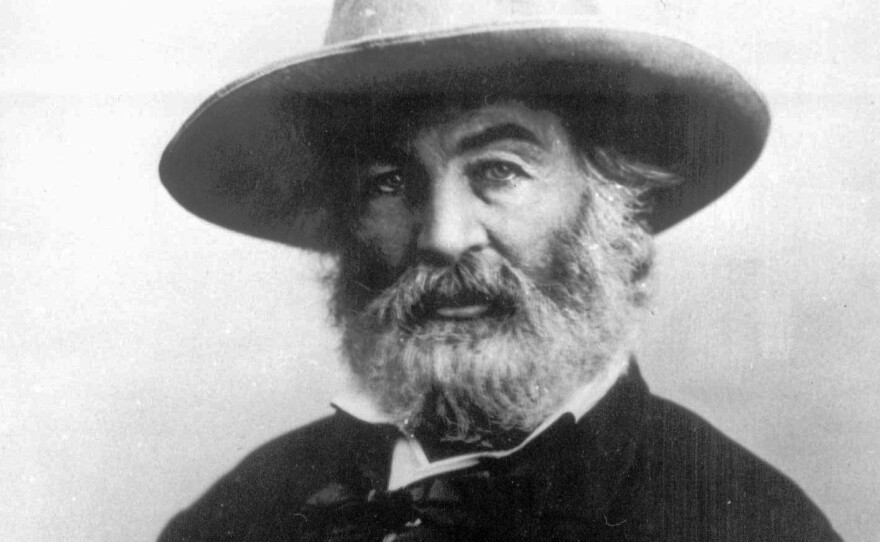 Poet Walt Whitman, seen in an undated portrait.