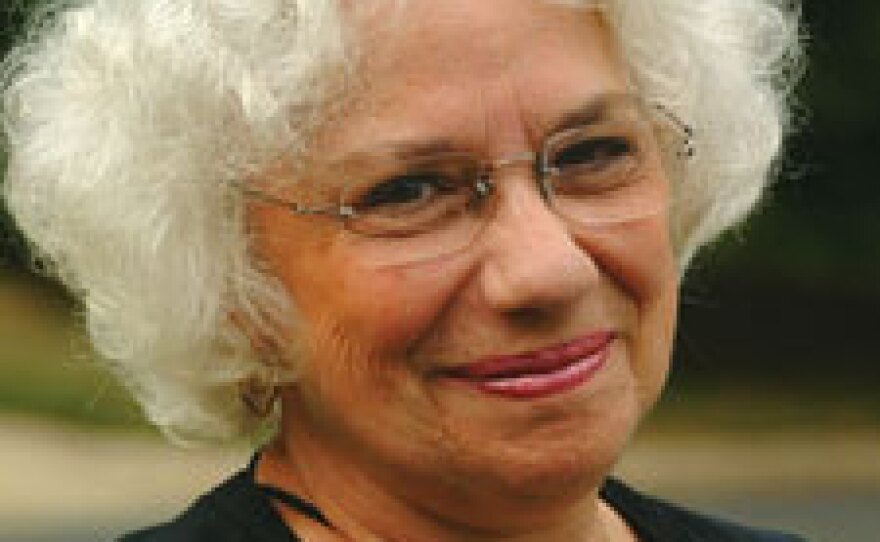 Adele Welty, who lost her son on Sept. 11, says she opposes the death penalty — "even though it's a big hill to climb in this particular case."