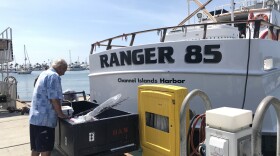H & M Landing owner Frank Ursitti's sportfishing boat "Ranger 85" in Point Loma, July 31, 2018.